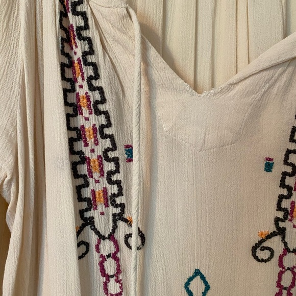 Roots Canada Embroidered Blouse - Picture 3 of 5